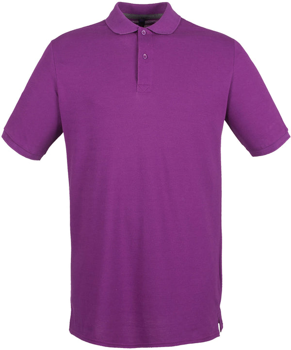 Micro-fine piqué polo shirt