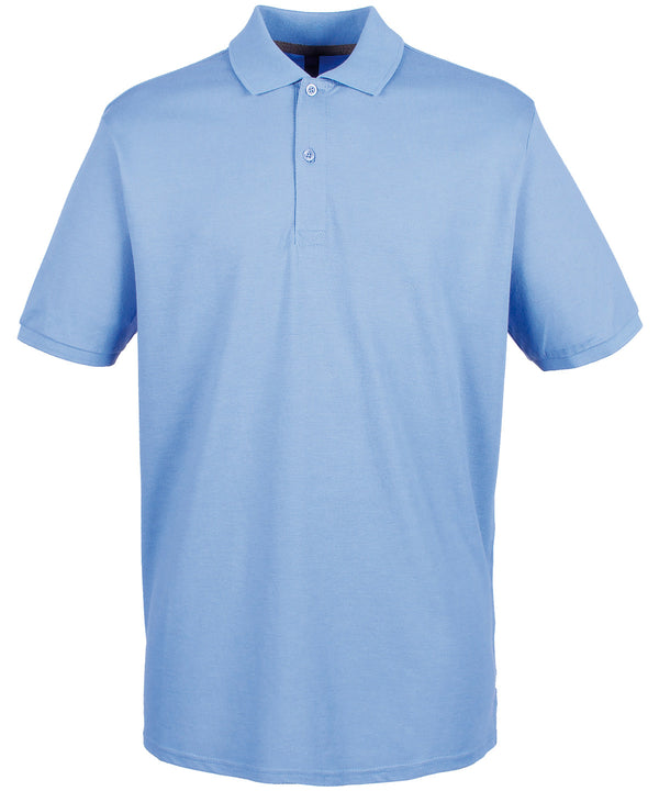 Micro-fine piqué polo shirt