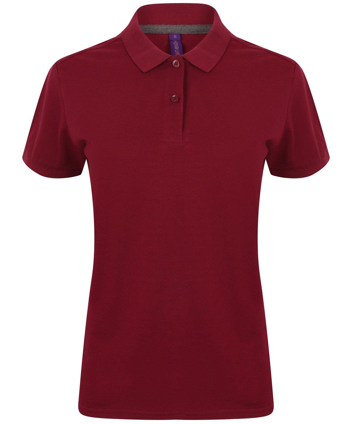 Women's micro-fine piqué polo shirt