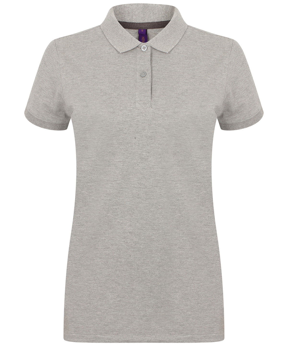 Women's micro-fine piqué polo shirt