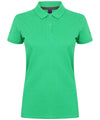 Women's micro-fine piqué polo shirt