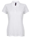 Women's micro-fine piqué polo shirt