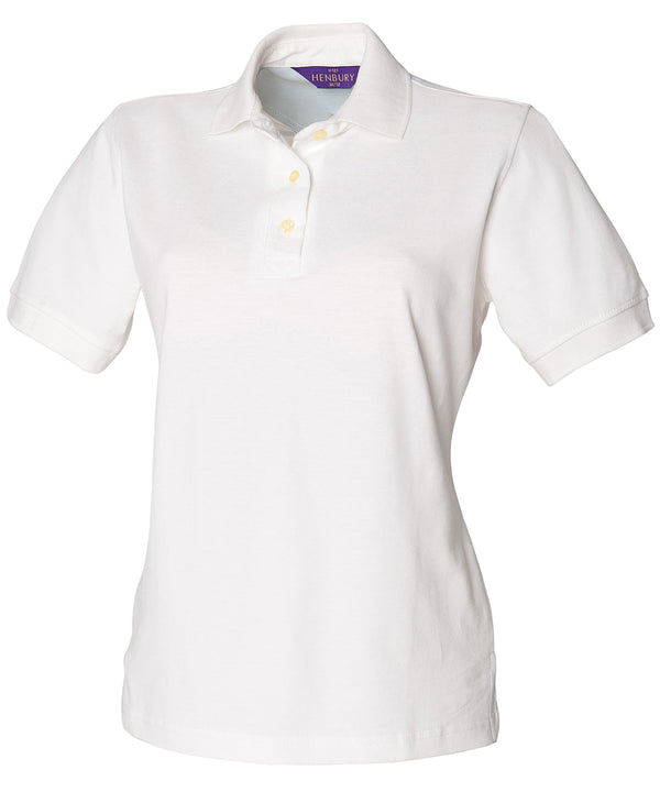 Women's classic cotton piqué polo shirt