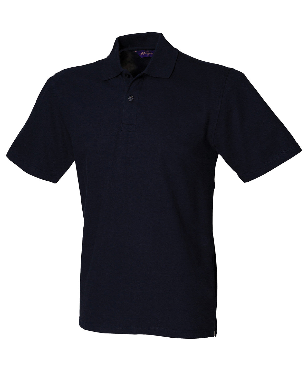 Stretch piqué polo shirt