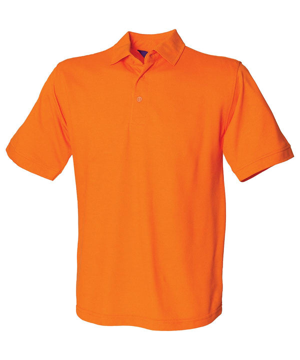 Orange - 65/35 Classic piqué polo shirt Polos Henbury Must Haves, Plus Sizes, Polos & Casual, Raladeal - Recently Added, Safe to wash at 60 degrees, Sale, Workwear Schoolwear Centres