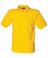 Yellow - 65/35 Classic piqué polo shirt Polos Henbury Must Haves, Plus Sizes, Polos & Casual, Raladeal - Recently Added, Safe to wash at 60 degrees, Sale, Workwear Schoolwear Centres