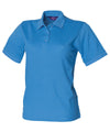 Mid Blue - Women's 65/35 polo shirt Polos Henbury Must Haves, Plus Sizes, Polos & Casual, Raladeal - Recently Added, Safe to wash at 60 degrees, Sale, Women's Fashion Schoolwear Centres