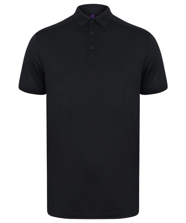 Stretch polo shirt with wicking finish (slim fit)