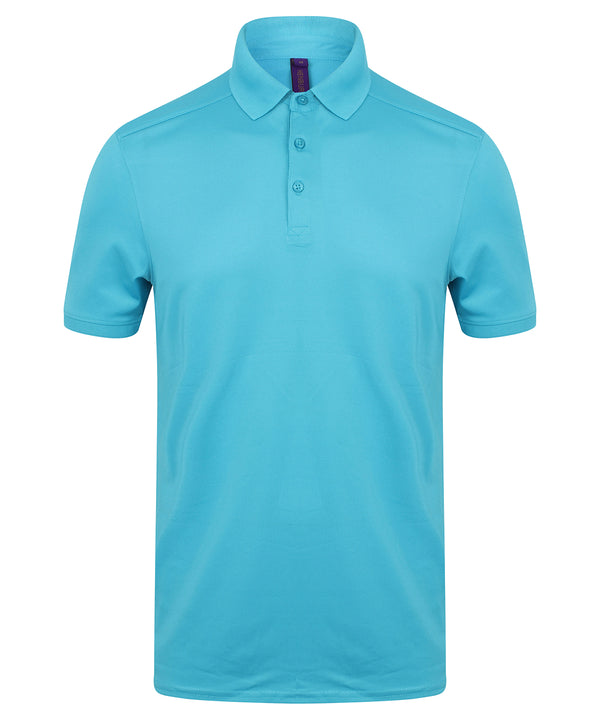 Stretch polo shirt with wicking finish (slim fit)