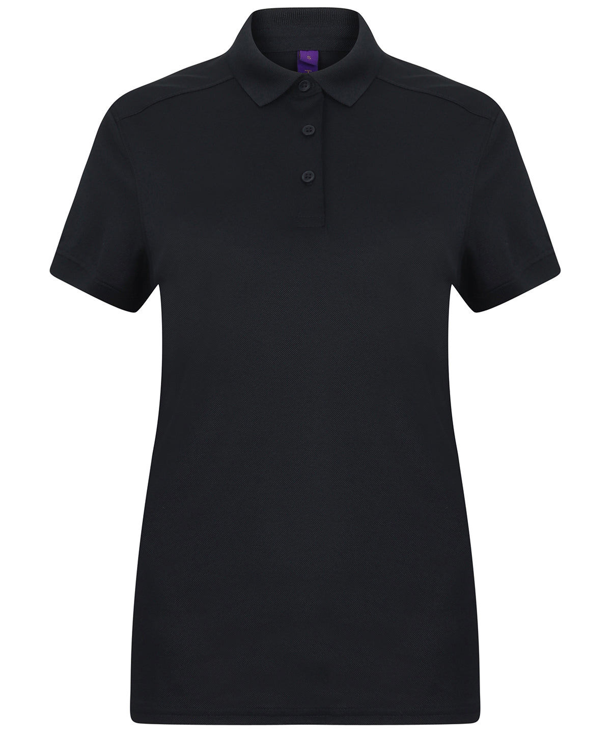 Women's stretch polo shirt with wicking finish (slim fit)