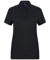 Women's stretch polo shirt with wicking finish (slim fit)