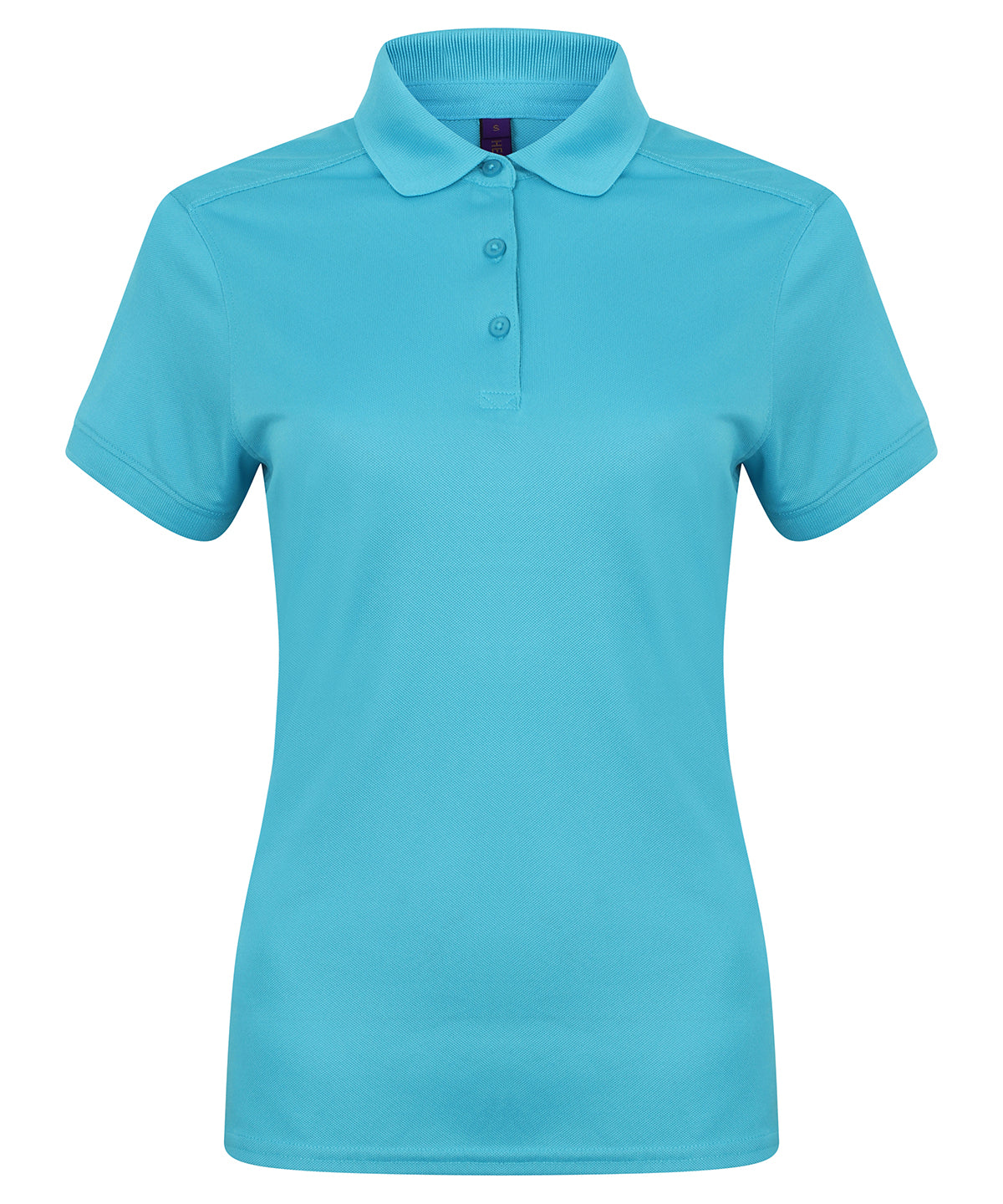 Women's stretch polo shirt with wicking finish (slim fit)