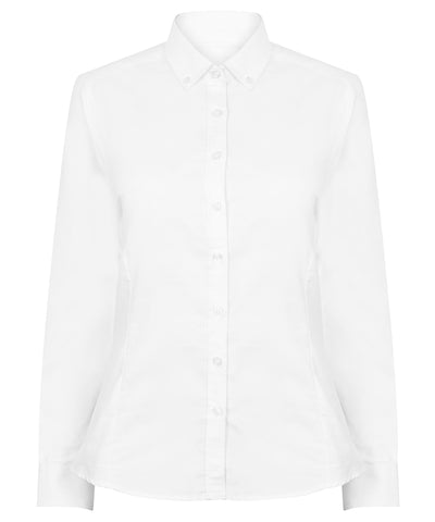 Women's modern long sleeve Oxford shirt