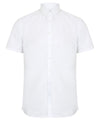 Modern short sleeve Oxford shirt