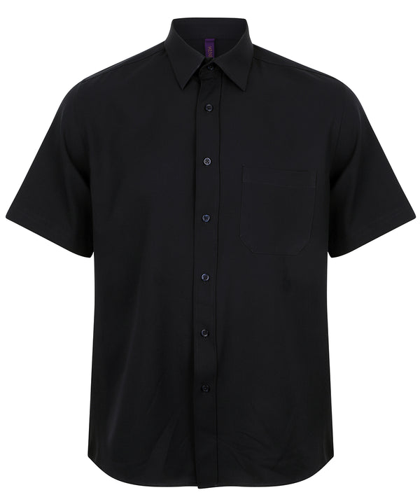 Wicking antibacterial short sleeve shirt