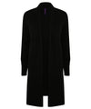 Women's longline open cardigan