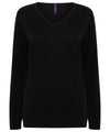 Women's 12 gauge v-neck jumper