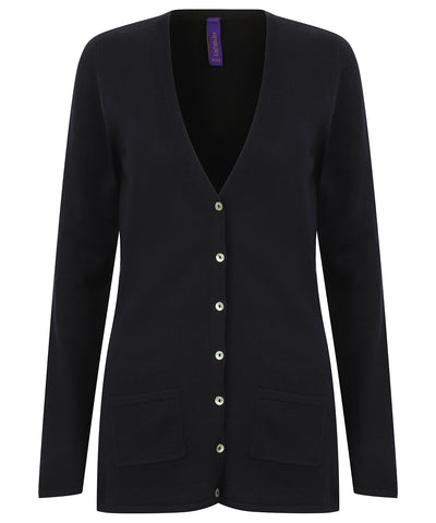 Women's v-button cardigan