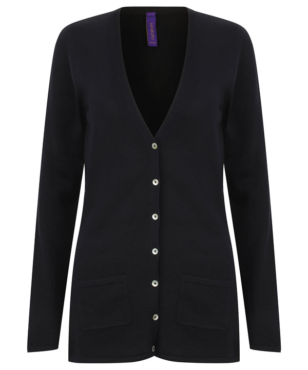 Women's v-button cardigan