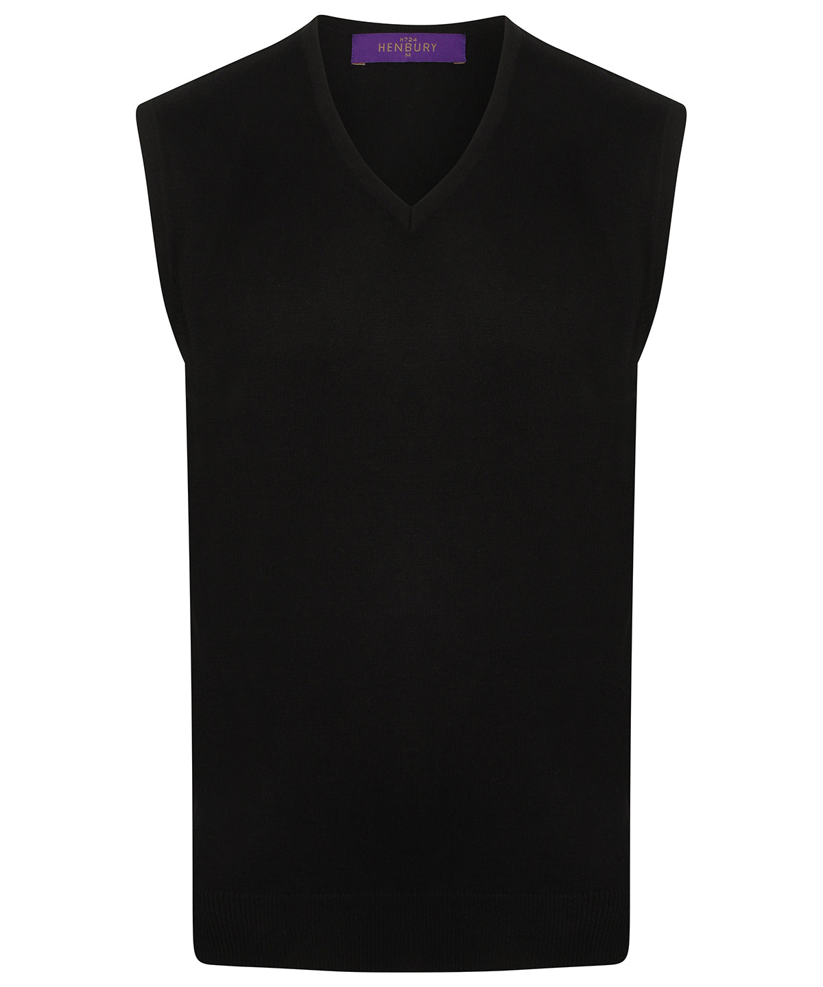 Sleeveless v-neck jumper