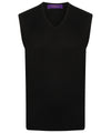 Sleeveless v-neck jumper