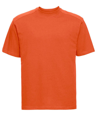 Orange - Workwear t-shirt T-Shirts Russell Europe Must Haves, Plus Sizes, Safe to wash at 60 degrees, T-Shirts & Vests, Tees safe to wash at 60 degrees, Workwear Schoolwear Centres