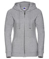 Women's authentic zipped hooded sweatshirt