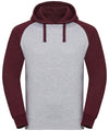 Authentic hooded baseball sweatshirt