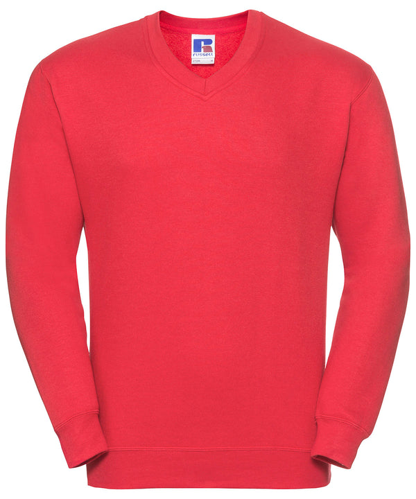 V-neck sweatshirt