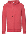 HD zipped hood sweatshirt