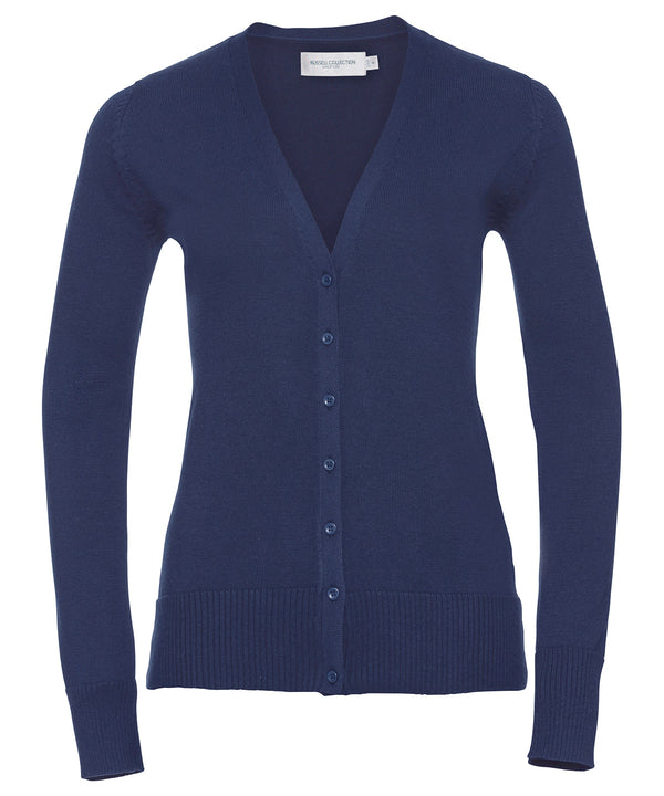 Women's v-neck knitted cardigan