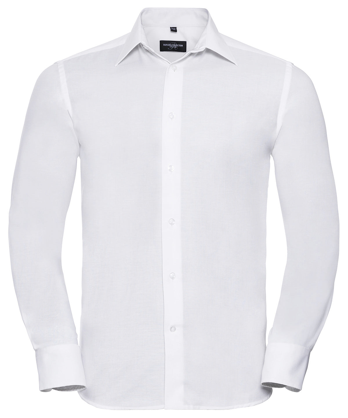 Long sleeve easycare tailored Oxford shirt