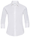 Women's ¾ sleeve easycare fitted shirt