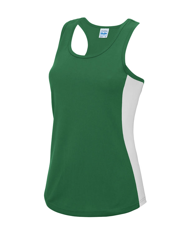 Women's cool contrast vest