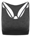 Women's cross back crop top