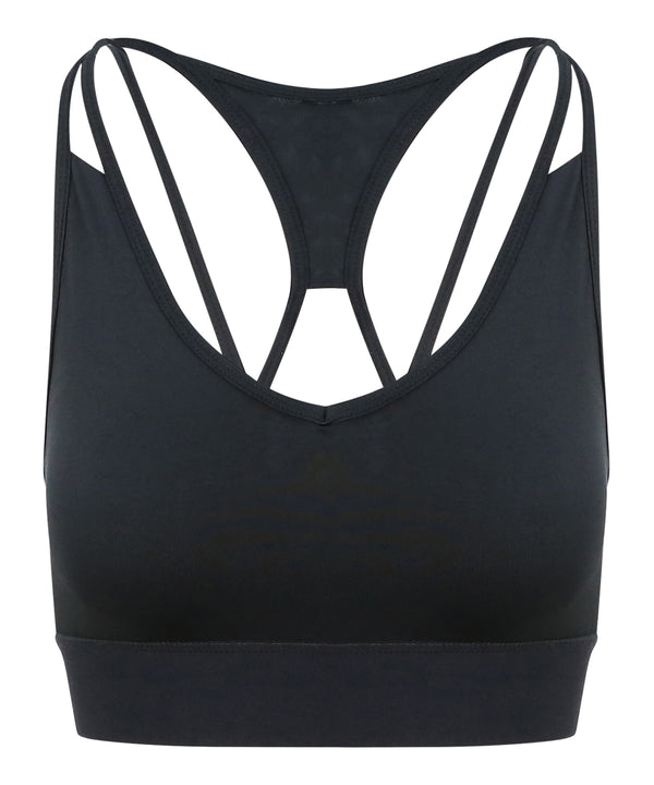 Women's cross back crop top