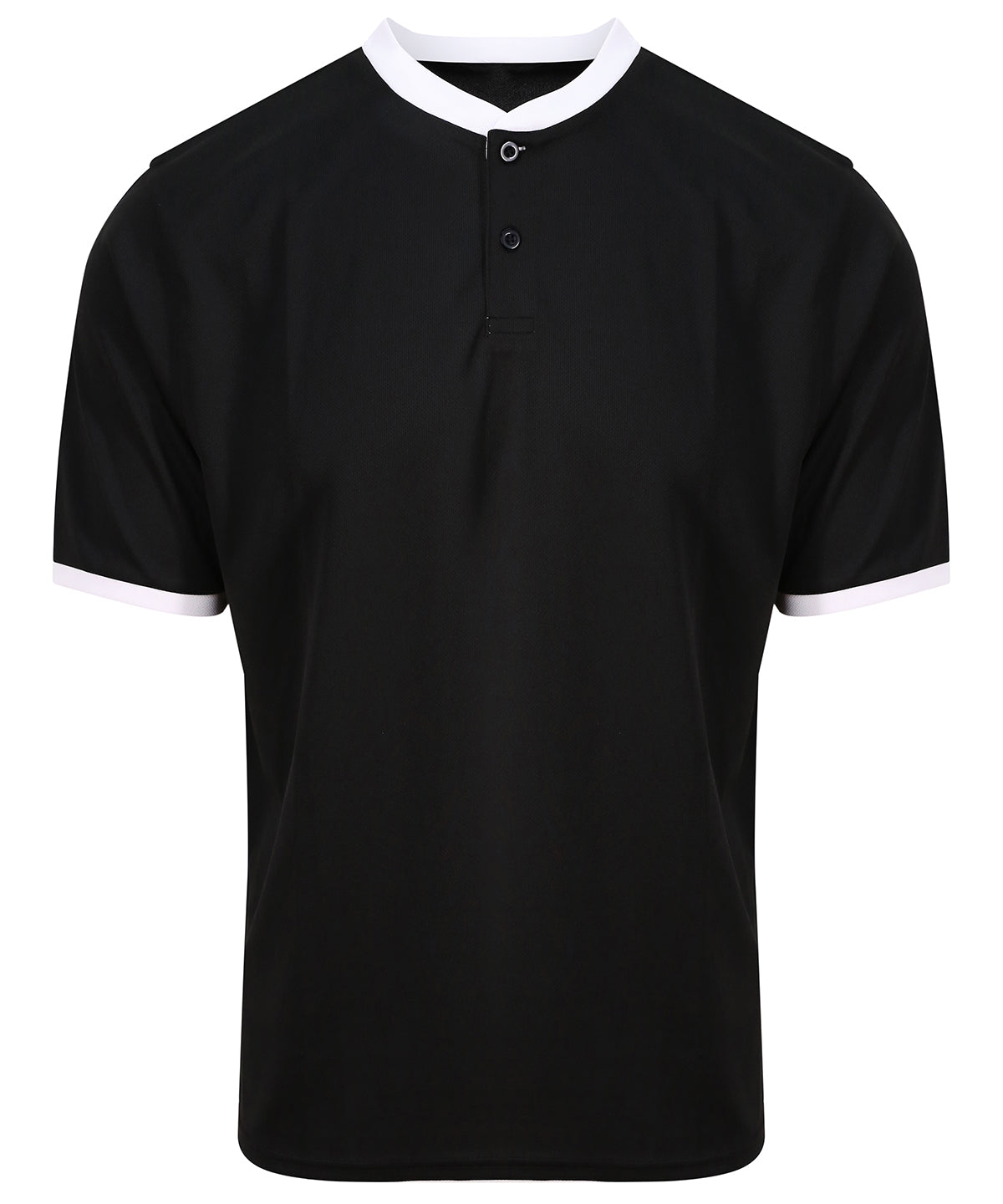 Cool stand collar sports polo