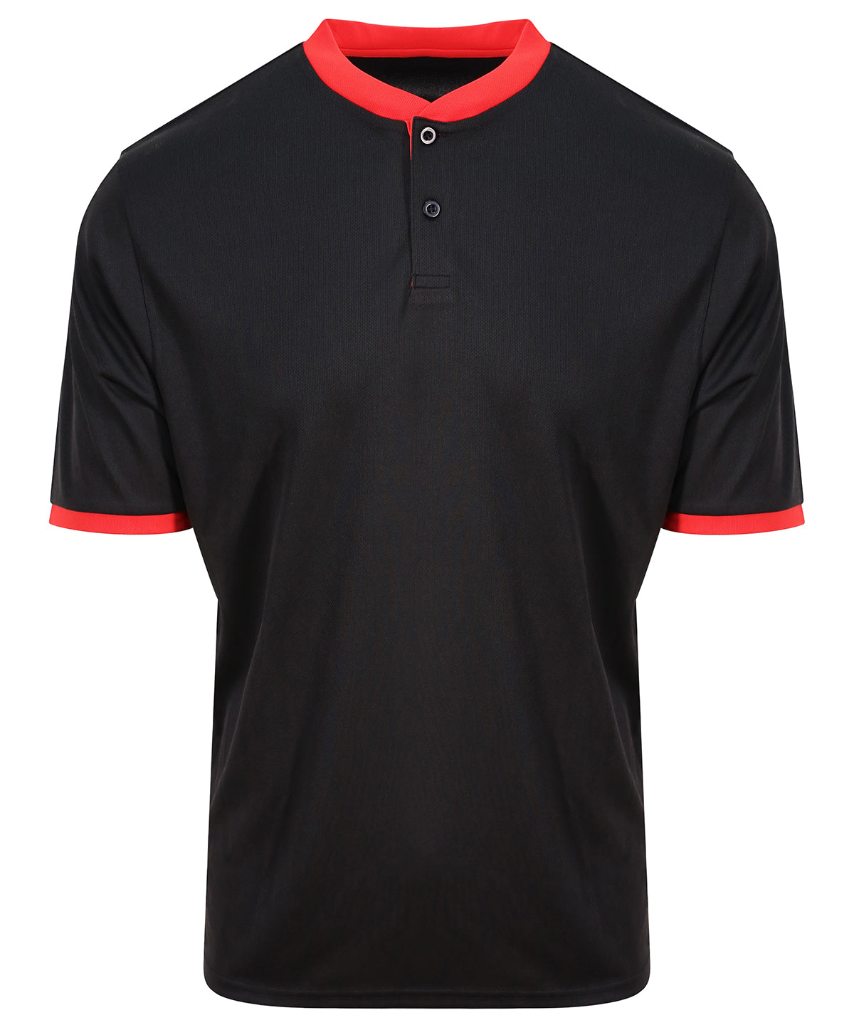 Cool stand collar sports polo