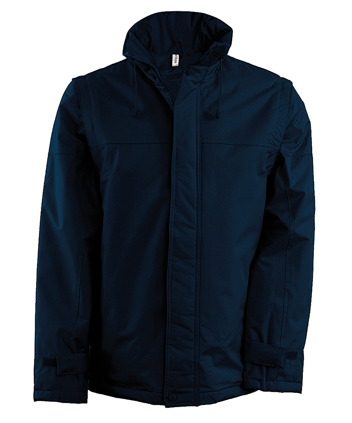 Detachable-sleeved blouson jacket