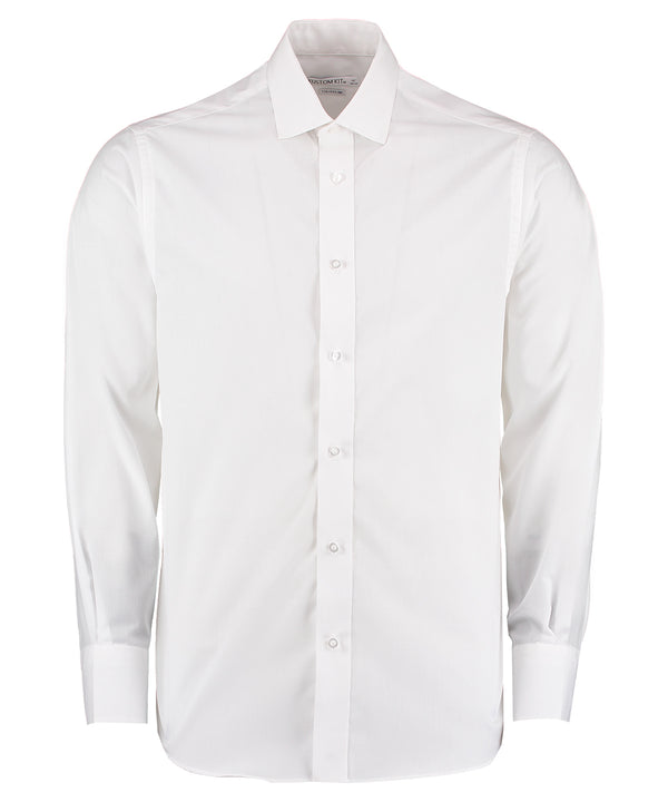 Tailored business shirt long-sleeved (tailored fit)