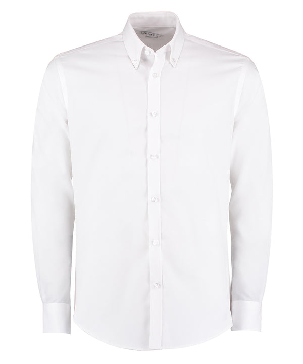 Slim fit non-iron Oxford twill shirt long-sleeved (slim fit)