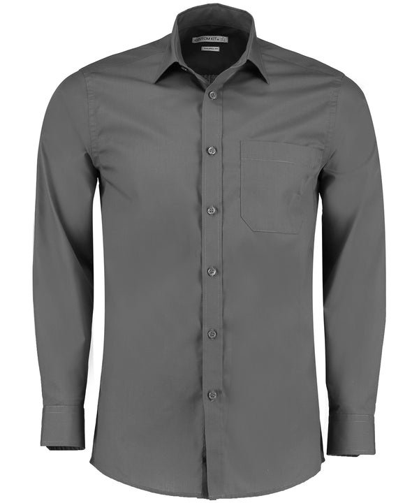 Poplin shirt long-sleeved (tailored fit)