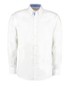 Contrast premium Oxford shirt (button-down collar) long-sleeved (tailored fit)