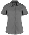 Women's poplin shirt short sleeve