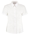 Women's workplace Oxford blouse short-sleeved (tailored fit)