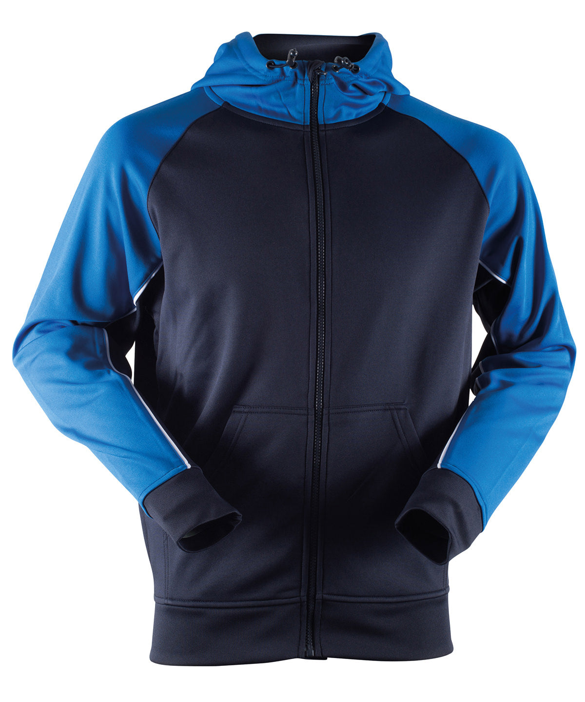 Panelled sports hoodie