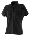 Women's piped performance polo