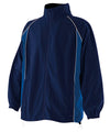 Piped microfleece jacket