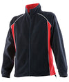 Women's piped microfleece jacket