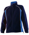 Women's piped microfleece jacket